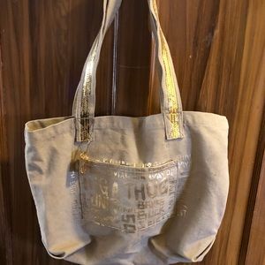 G-Unit canvas tote bag.